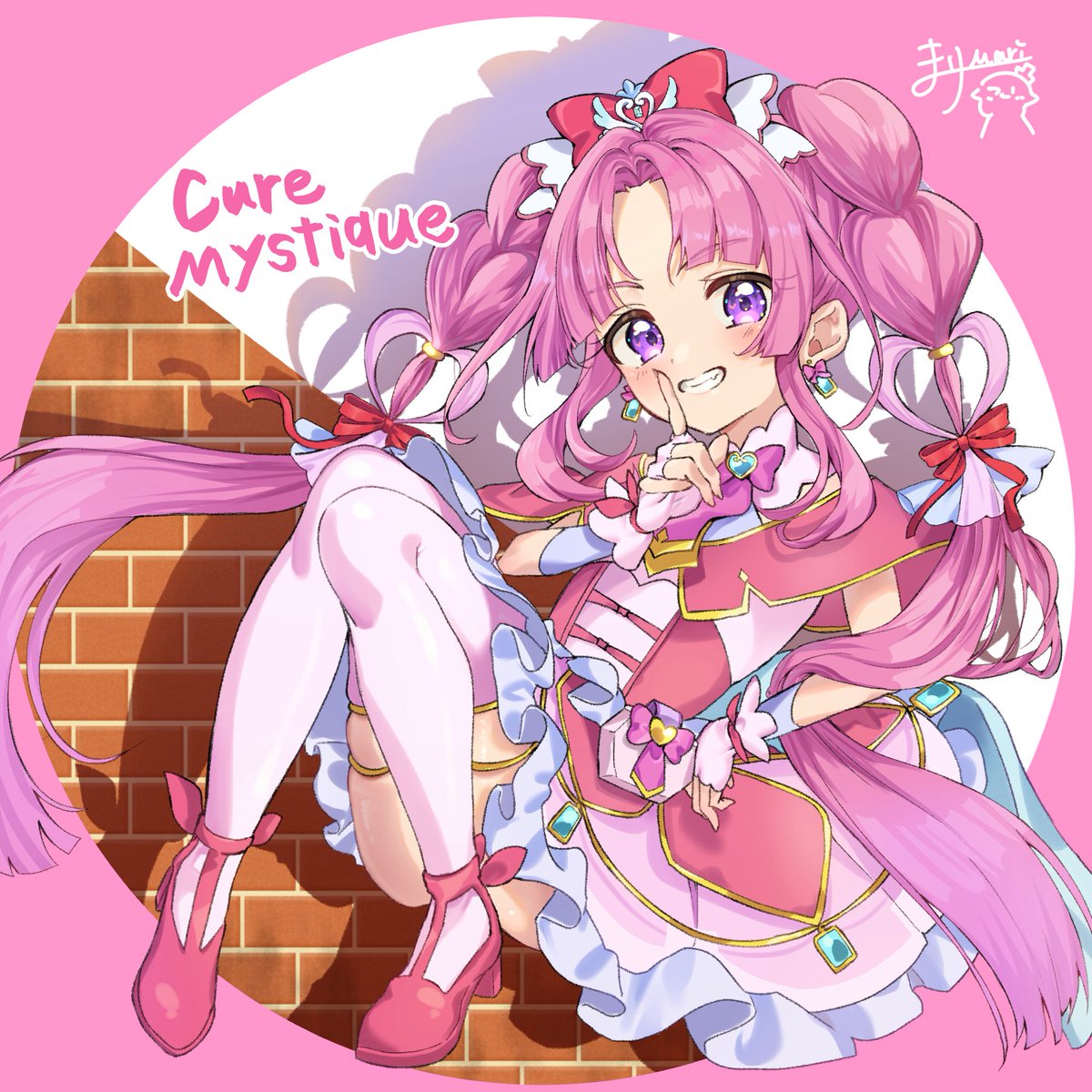 marimari2793's tweet photo. やっと描けました〜！キュアミスティック初描きです🩷✨
可愛く描けたのでは…！？
 #たんプリ #precure https://t.co/EvDVM5fMak
