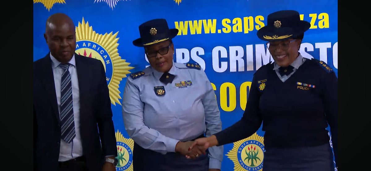 SAPoliceService's tweet photo. #sapsHQ [ACTING NATIONAL COMMISSIONER ANNOUNCES NEW PROVINCIAL COMMISSIONER OF MPUMALANGA] Under the leadership of Lieutenant General Modise, we expect Mpumalanga to continue driving reforms that institutionalise professionalism, accountability, integrity and consequence management while strengthening crime detection, improving conviction-driven investigations and deepening partnerships with communities.

In addressing the newly appointed Provincial Commissioner, the Acting National Commissioner, Lieutenant General Dimpane said, "General Modise, today you assume command not merely of a province but of the hopes and expectations of millions of residents who deserve safer communities. Lead courageously, with integrity, humility and decisiveness. Remain close to your members and close to communities and remain uncompromising against corruption and criminality." #sapsMP #SAPSResetAgenda ME