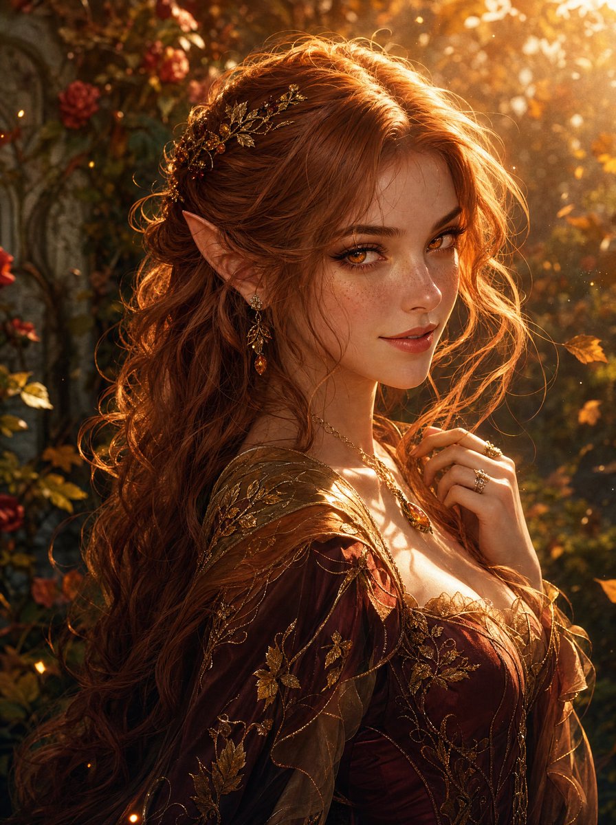 Alaryn_Heart's tweet photo. #FaeFriday by me!
She may look like an elf, but the subtle vulpine curve to her ears tells another story. She is a fox shapeshifter, enjoying her time among humans for a lovely Friday before returning to the wild. https://t.co/unOBCiVpau