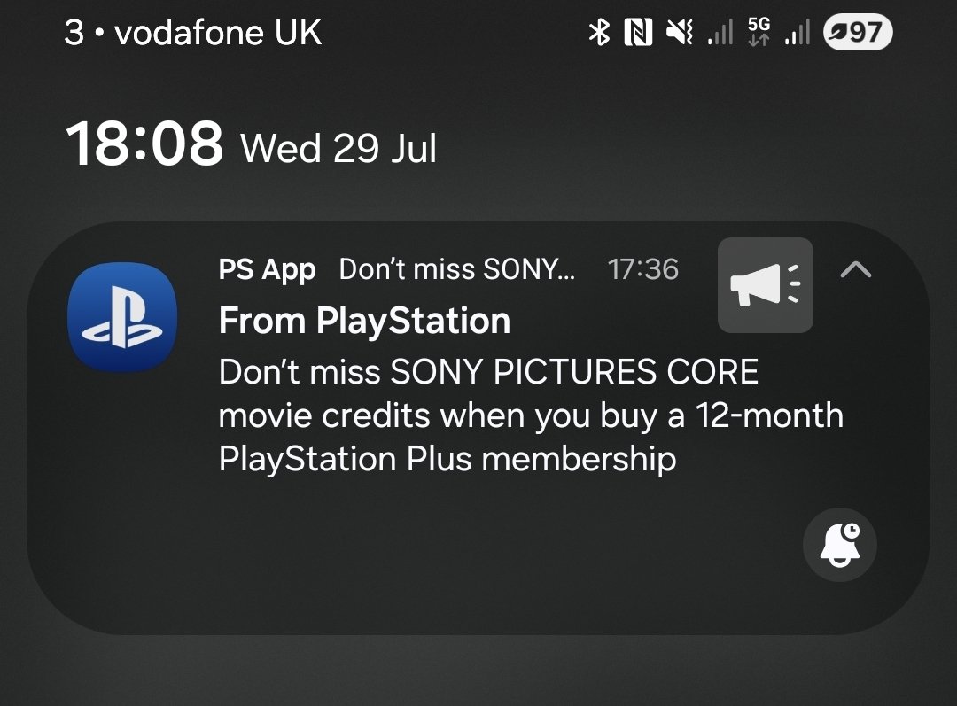 BigWelshSteve's tweet photo. Boy, you really are tone deaf and ignorant, aren't you @PlayStation?

Take away Studio Canal movies from paying customers, announce 'no now physical' and then try and tempt people with movie credit for PS+ subscriptions.

At this point, I refuse point blank to even turn on my PS5 https://t.co/KEwMfVnM8c