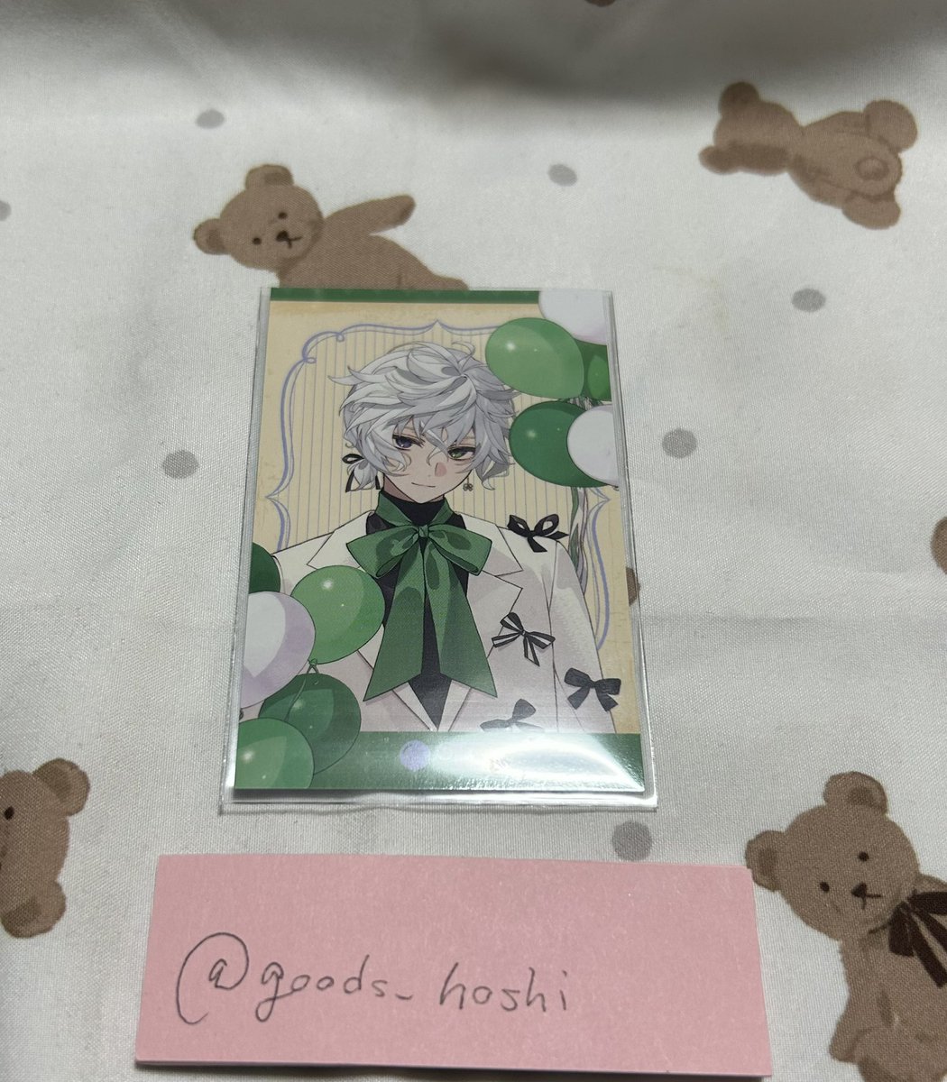 goods_hoshi's tweet photo. 【交換　買取】 にじさんじ ふわふわバルーン ランダムチェキ風カード ランダムチェキ 

譲)画像１枚目
求)画像２枚目

郵送希望
まとめて優先
買取も行っております。
検索からでもお気軽にお声掛けください。 https://t.co/bNSIEjdnQY