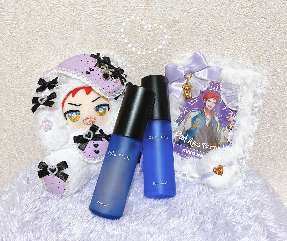 95__ne's tweet photo. ベタつかずしっとりして良かったです✨
プッシュ式で手軽に使えるのも◎
素敵なコラボありがとうございます！💜
​#ヒプマイ肌ケア #コラリッチ https://t.co/jr1ZPkWXYZ