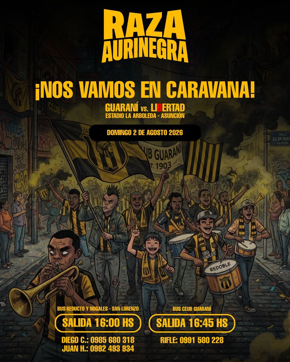 larazaurinegra's tweet photo. ¡Estuvimos en las buenas y en las malas! 💛🖤💪🏽
Este domingo una vez más detrás del Indio.
Sumate a la CARAVANA https://t.co/cazcQkNopr