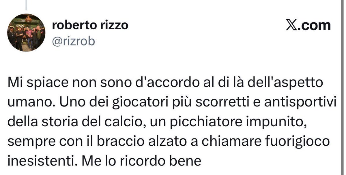 ChiccoRossoNero's tweet photo. Nel mondo Jnter ho sempre trovato le peggiori persone, dai tifosi ai giocatori, dai politici ai personaggi tv.
Tu entri di diritto nei peggiori 3 della mia storia cinquantennale.
Vergognati, non era semplice. https://t.co/QUaaHu6jEV