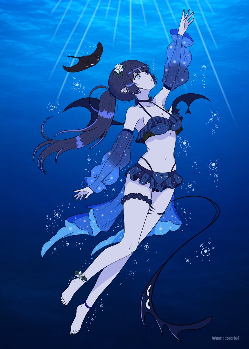 matadorart64's tweet photo. Congratulations on 110,000 Subscribers REM!!! 🫧🐠🪸😈💤
#REMaissance #VTuber https://t.co/boRTp2oSF8