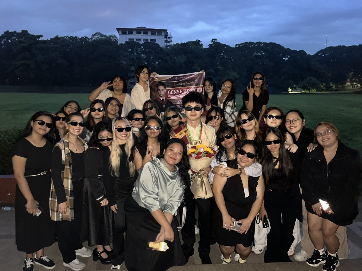 lovesensezone's tweet photo. Pagbati, Hunter!! 💚 
Proud at nandito lang kami palagi para sa'yo.

HUNTER’S RECOGNITION DAY
#6ENSEHunterSablay2026
#ESENSEAreSoProudOfYou
@6ENSEofficial #6ENSE_HUNTER https://t.co/Kchk0jARNG