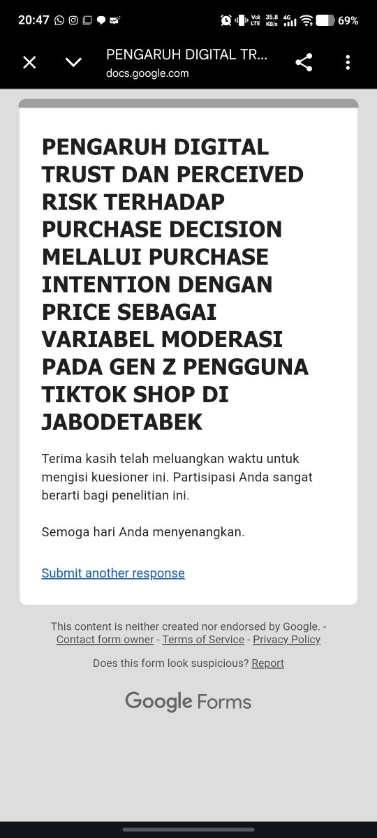 im_chlle's tweet photo. @dksyifff Done kak! Barter yukk
aku mau minta tolong isi kuisioner ku thank you! 
https://t.co/MOd6a5StDV https://t.co/4hJ2lutncX
