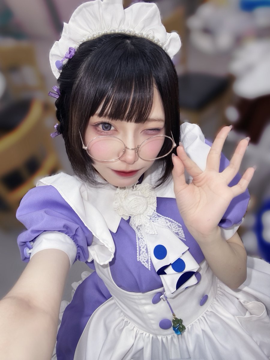 maid_shigure1's tweet photo. 新人ですっ❤︎ https://t.co/jUOZ8xR2iw