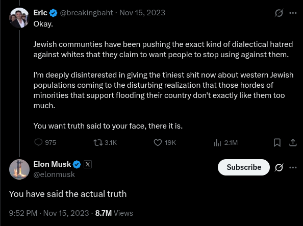 PleaseSenior's tweet photo. @hailrake99 @alexwd @ItsAndyRyan @esjesjesj And here he's agreeing with a tweet that's engaging in Jewish Question conspiracism. https://t.co/2XsT1Q7SzW