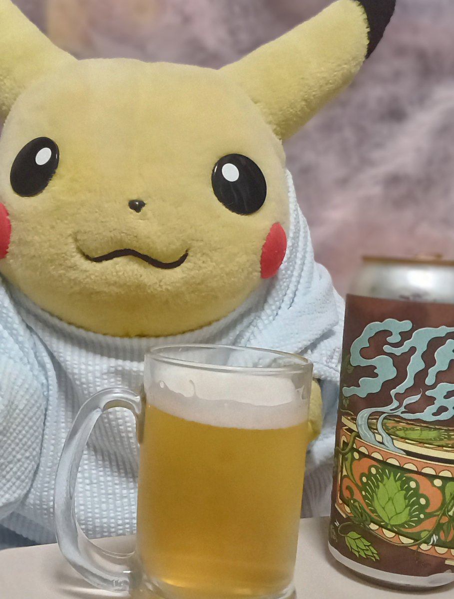 Pika1224P's tweet photo. ピカチュウ🍺
#初期ピカ飲酒部 #ShredBeerCompany #ShredBeer #StashBoxWestCoastIPA #StashBox https://t.co/AIGgssiyqC