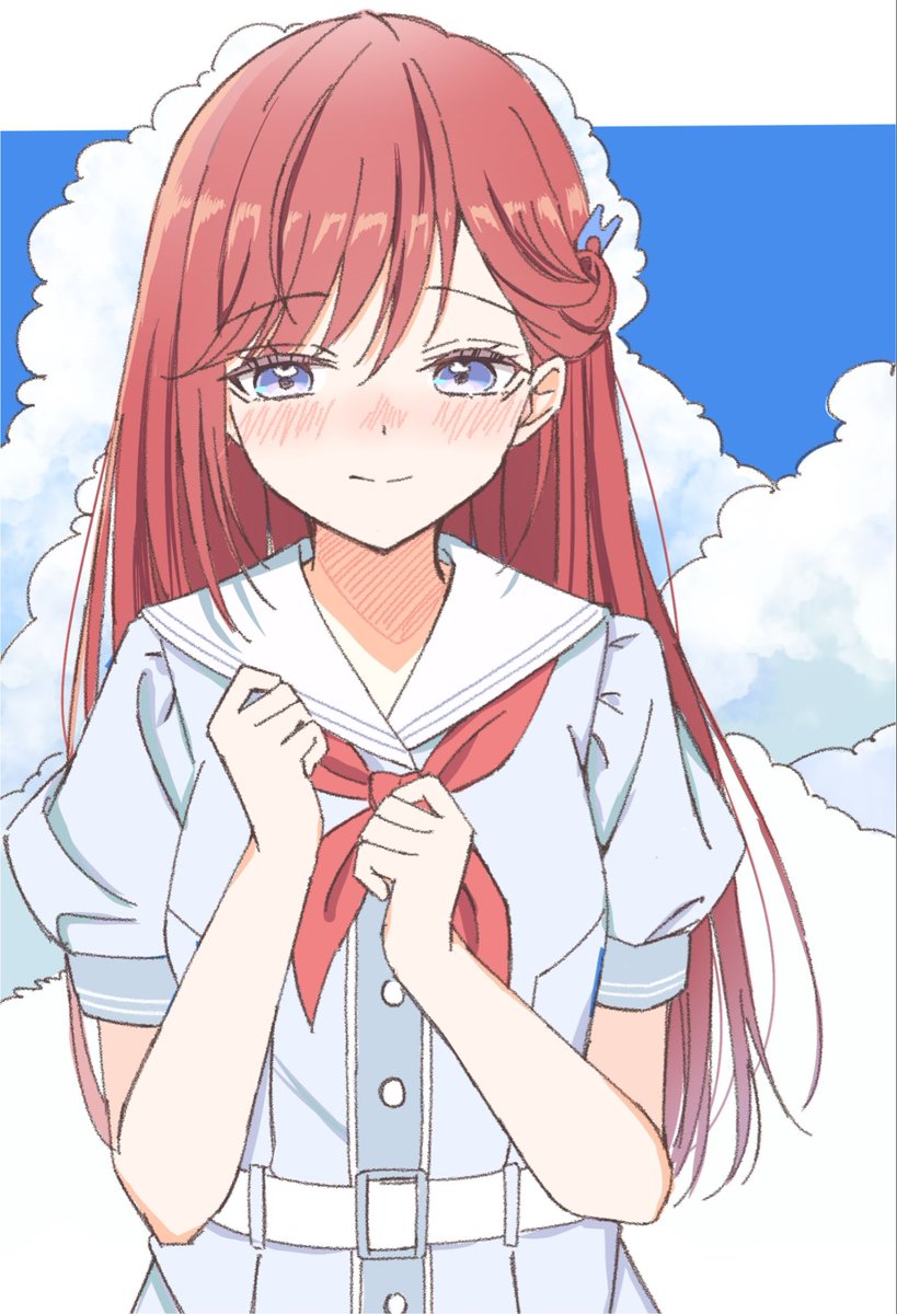 shikinamidx's tweet photo. マイカちゃん少しでもいいから笑ってて欲しい #蓮ノ空美術部 https://t.co/BjsQzIYqVf