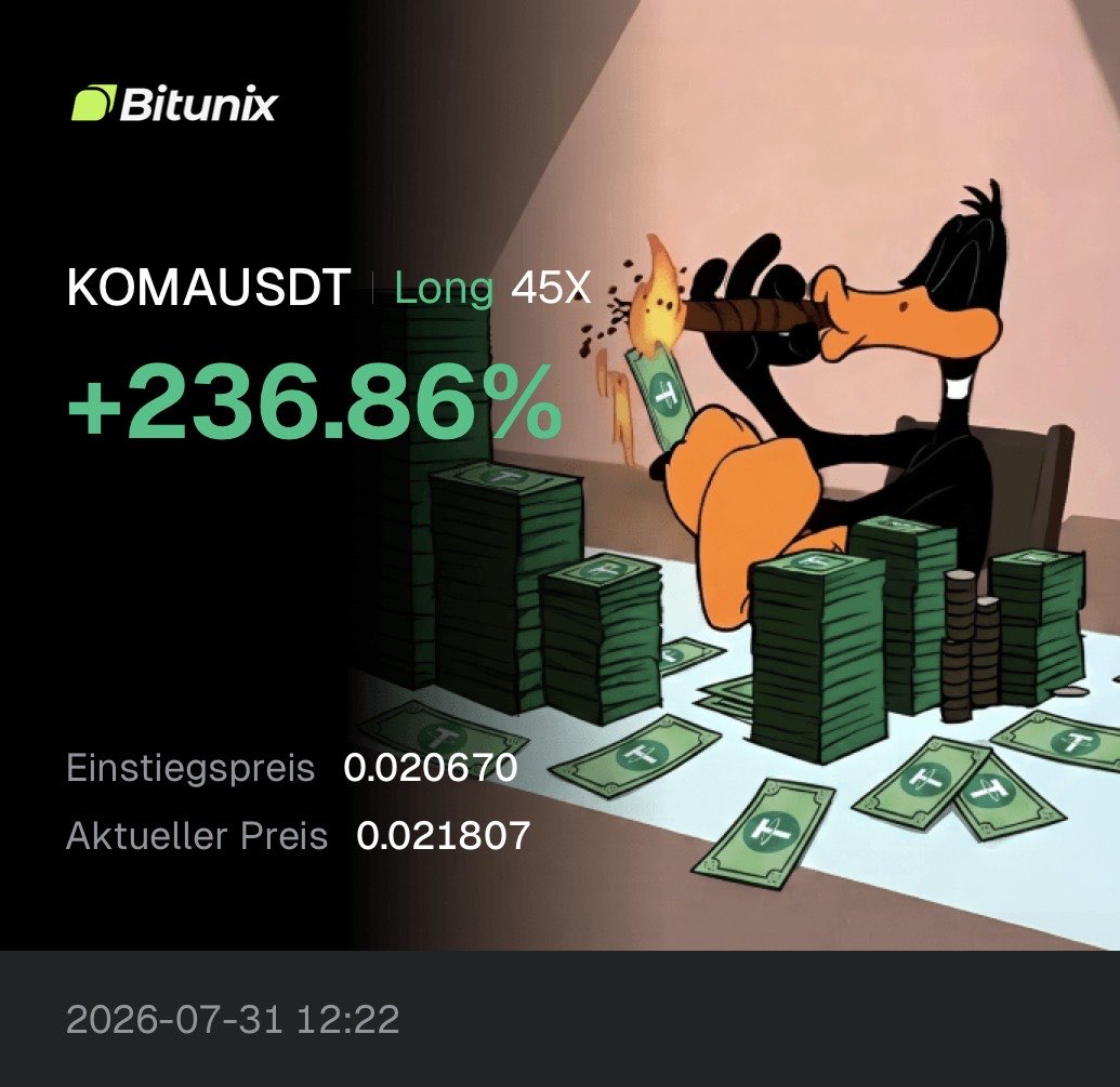 GOATCryptoHub's tweet photo. Long it.

Short it.

Get paid.

$KOMA https://t.co/vimolOUAtp