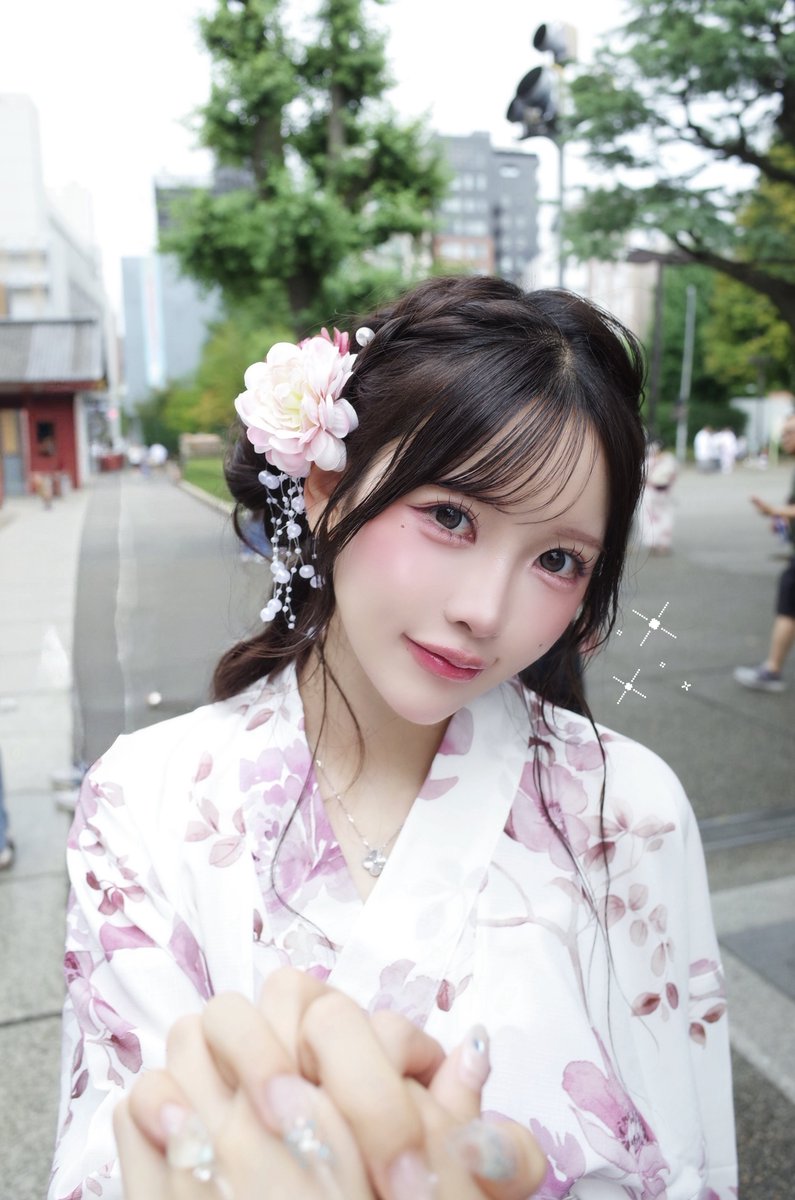 sakumayuka_'s tweet photo. 浴衣、どうかな https://t.co/fYYvFfsguO