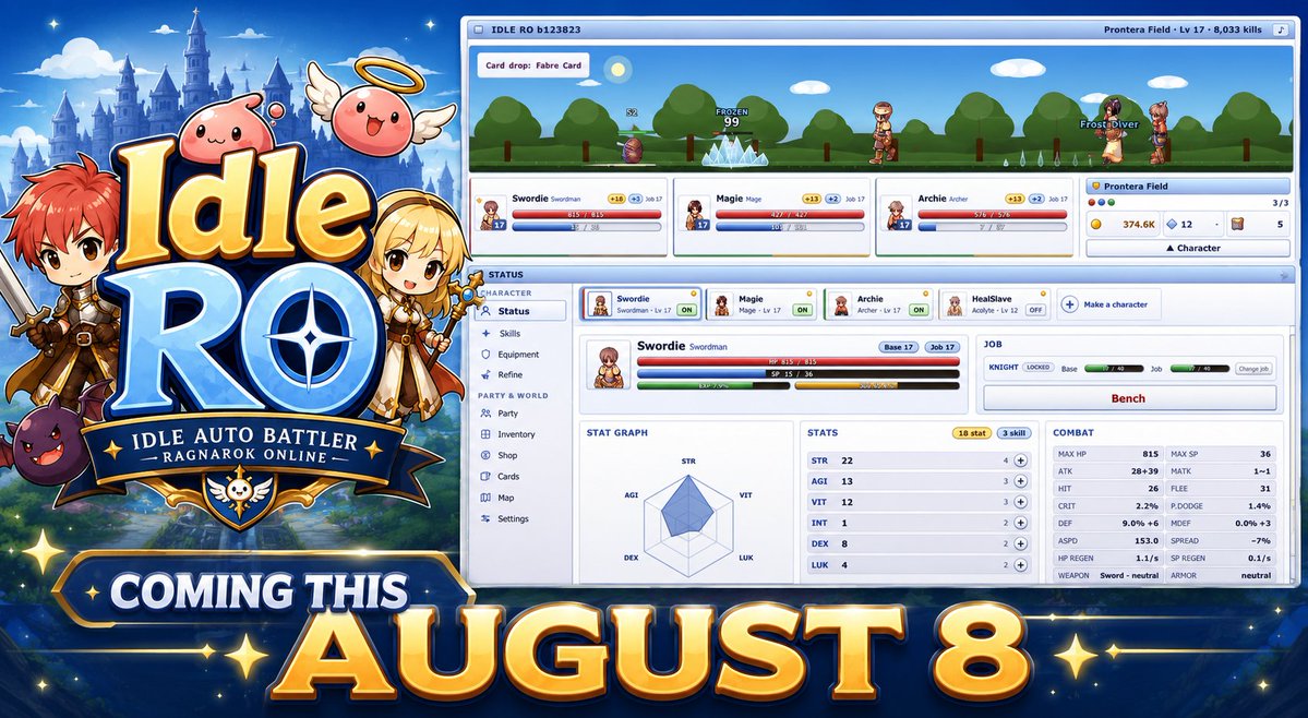 Idle RO | AFK RPG tweet media