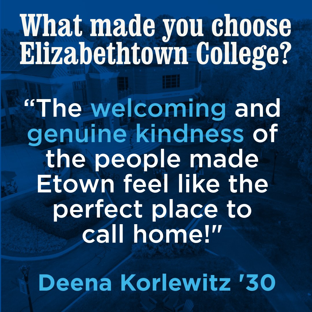 EtownCollege's tweet photo. Next up in our #FirstYearFriday series is Deena Korlewitz '30, a future #etowncollege Early Childhood Education major from Duncannon, Pa.! ๐
Deena is passionate about music and theater and enjoys reading fantasy & dystopian novels, singing, animals, & ice cream. ๐ฆ
#Etown2030 https://t.co/ZNLf7krK8h