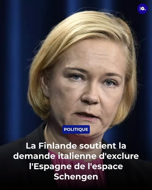 PhilsudOuest's tweet photo. La ministre finlandaise de l’Intérieur accuse Madrid d’avoir failli à Ceuta et appelle les autres pays européens à soutenir la ligne de Giorgia Meloni.
https://t.co/naT2a0bghC... https://t.co/yQuMY2fpN5
