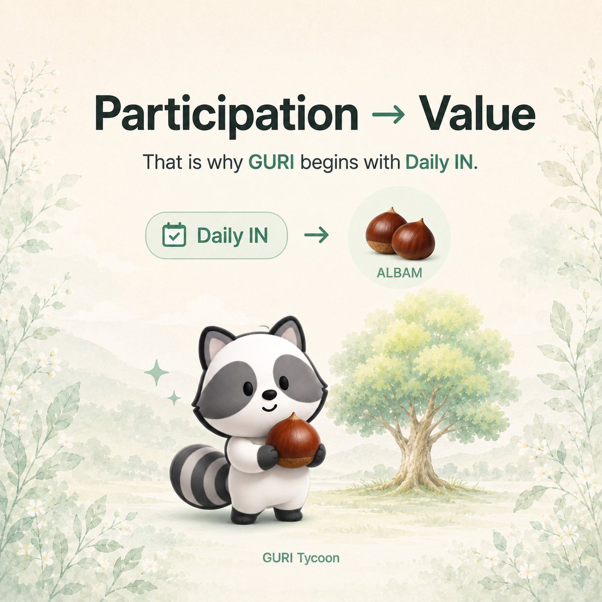 Guri_foundation's tweet photo. Participation should lead to value.

That is why GURI begins
with Daily IN.
#DailyIN #GURI #DigitalParticipation https://t.co/vy9GhCRClf