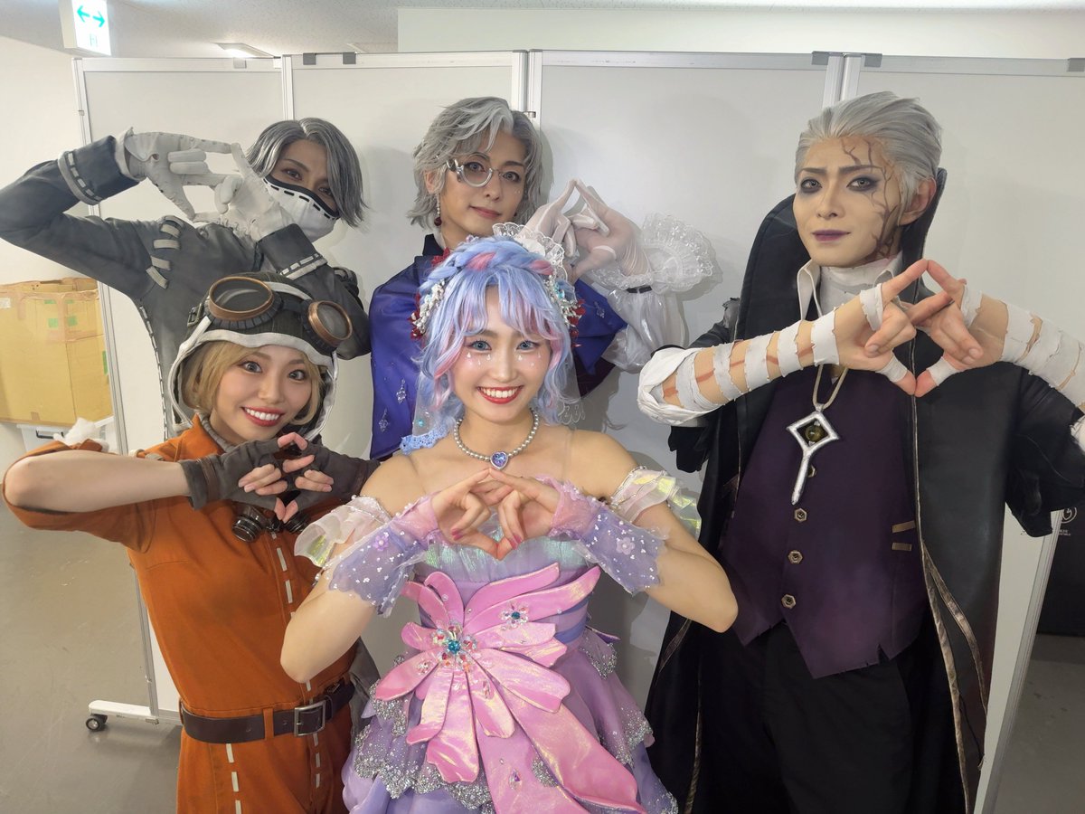 yukikan_no's tweet photo. #第五人格8arty
『Ghost Wedding 8arty』&amp;2026年夏季IJL決勝戦

Day1
ご来場の皆々様
誠にありがとうございました
#第五舞台
チームとして
まさかの傭兵とパペット劇
ダンスパフォーマンスや
お出迎え
イベントを盛り上げるお力添えをさせていただきました

では
また明日

#第五人格8周年
#IdentityV https://t.co/TGdIMIqHzo