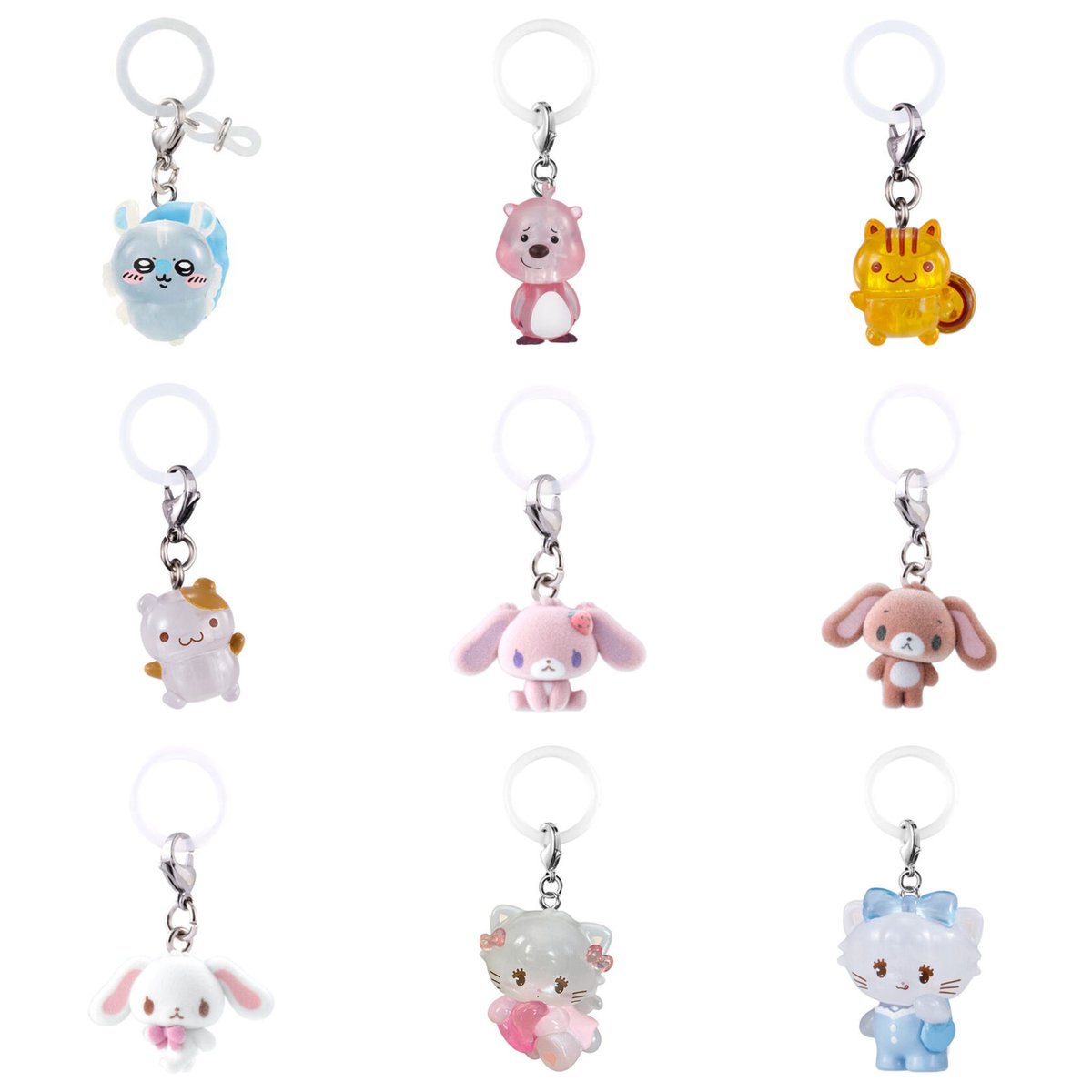 real_3q's tweet photo. めじるしアクセサリー　サンリオクリスタル　ちいかわ　シュガバニ　mikko ルピー

譲)おしゅしだよ　いくら　おすしピープル
平成ファンシー　まじかるみゅーちゃんB
ポケモン　つれあるきマスコット　ゼニガメ　その他画像の物

求)2、3枚目の物

📮郵送、同日発送希望
お気軽にお声掛けください。 https://t.co/ienQy1gqbx