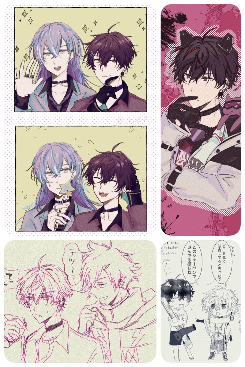 srt24_f's tweet photo. #今月描いた絵を晒そう
全部ではないけどめちゃくちゃ描いた https://t.co/OzbBWOvsEC