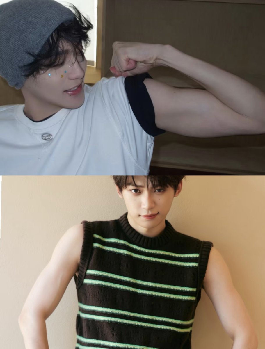 tianyu9702_'s tweet photo. TIAN XUNING WHAT IS THIS?!?? These two are literally competing over who has the bigger one https://t.co/CvvzZOriTX