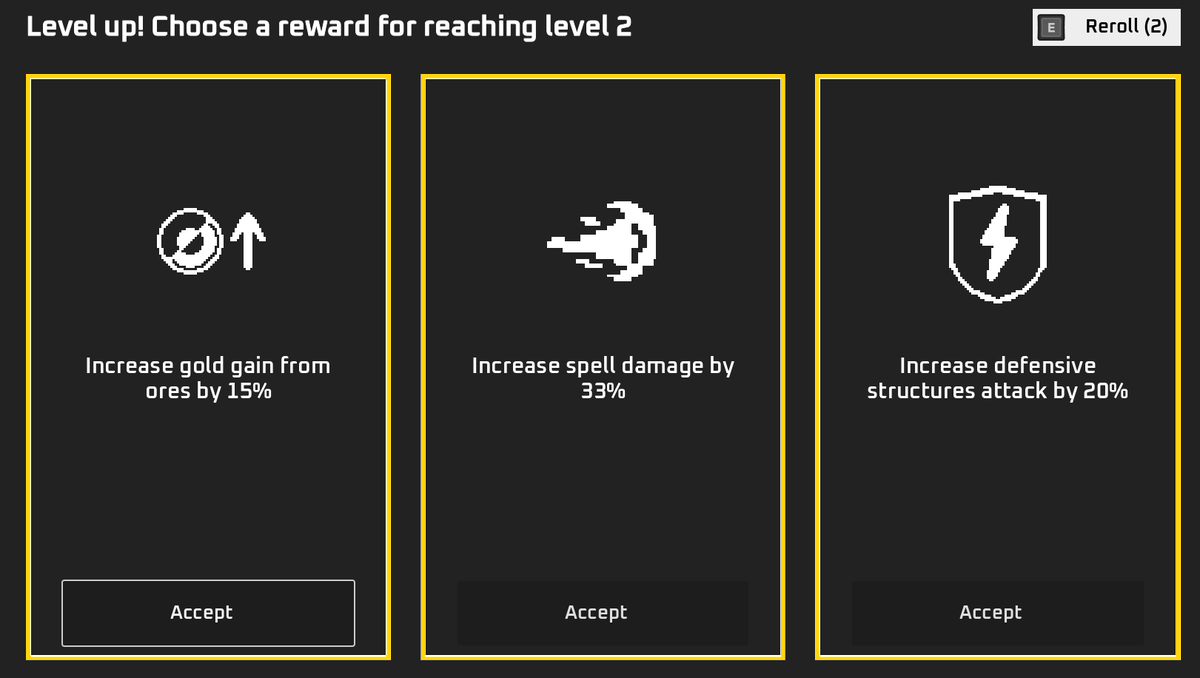 thereIsMoreGame's tweet photo. Checkout our new Level Up System. Released with 0.9.2 yesterday!
#ThereIsMore #Indiegames #SoloDev #FollowFriday #Roguelike https://t.co/RFMMEAC8pC