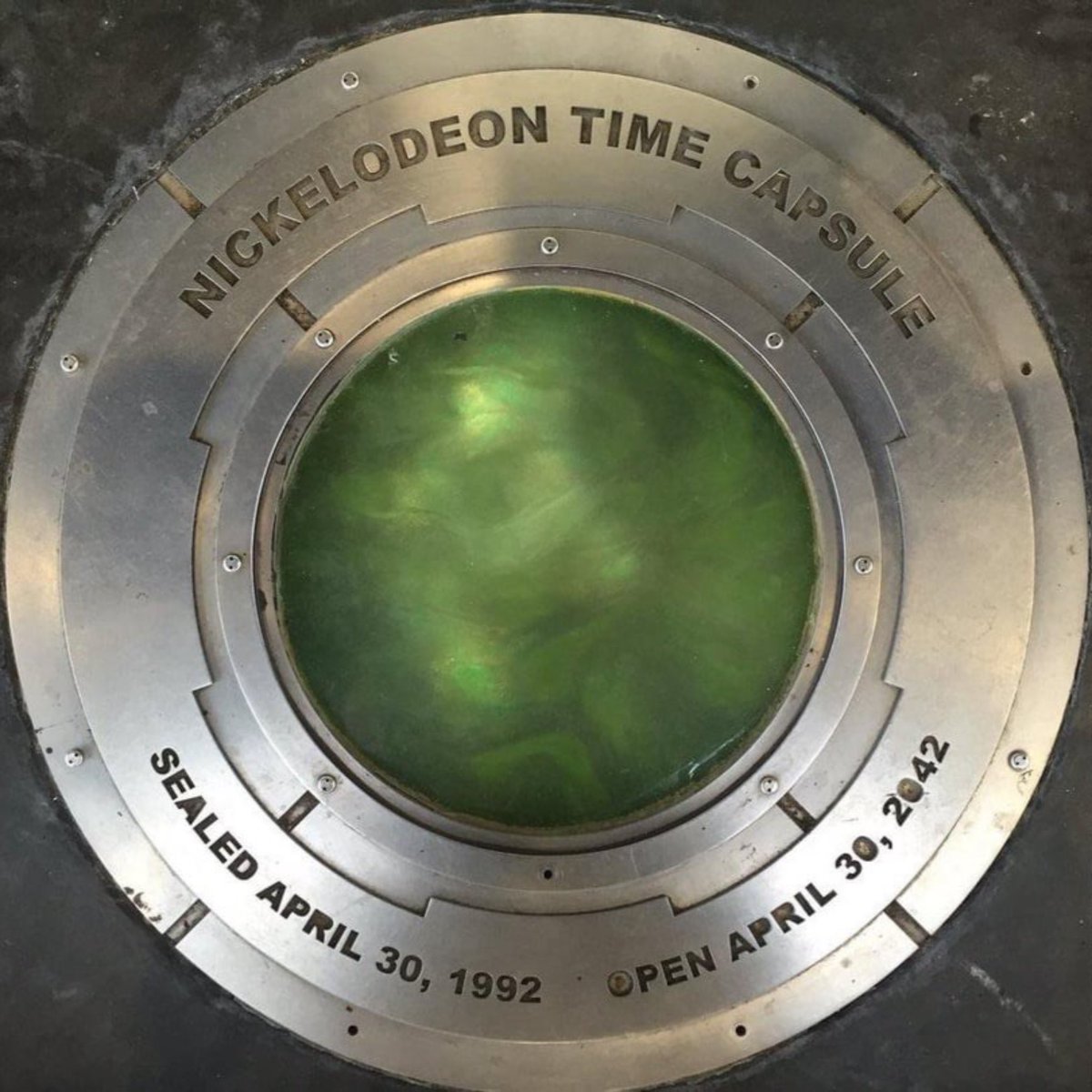 creepydotorg's tweet photo. Only 15 years and 9 months until the Nickelodeon time capsule opens. https://t.co/QInTJVA1aj