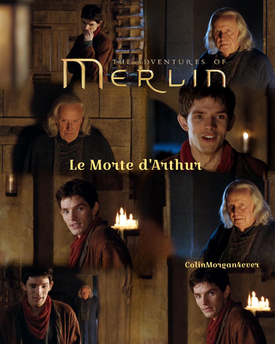 CMagnumfan's tweet photo. #posterdesign from every episode of #MerlinTvSeries now with 29/43 season 1 episode 13 #LeMortedArthur aired on the 13th December 2008. #Merlin is relieved when #Gaius tells him ‘The Prince Lives’ #MerlinBBC #MissingMerlin #ColinMorgan #RichardWilson https://t.co/FGQdDSHOKm