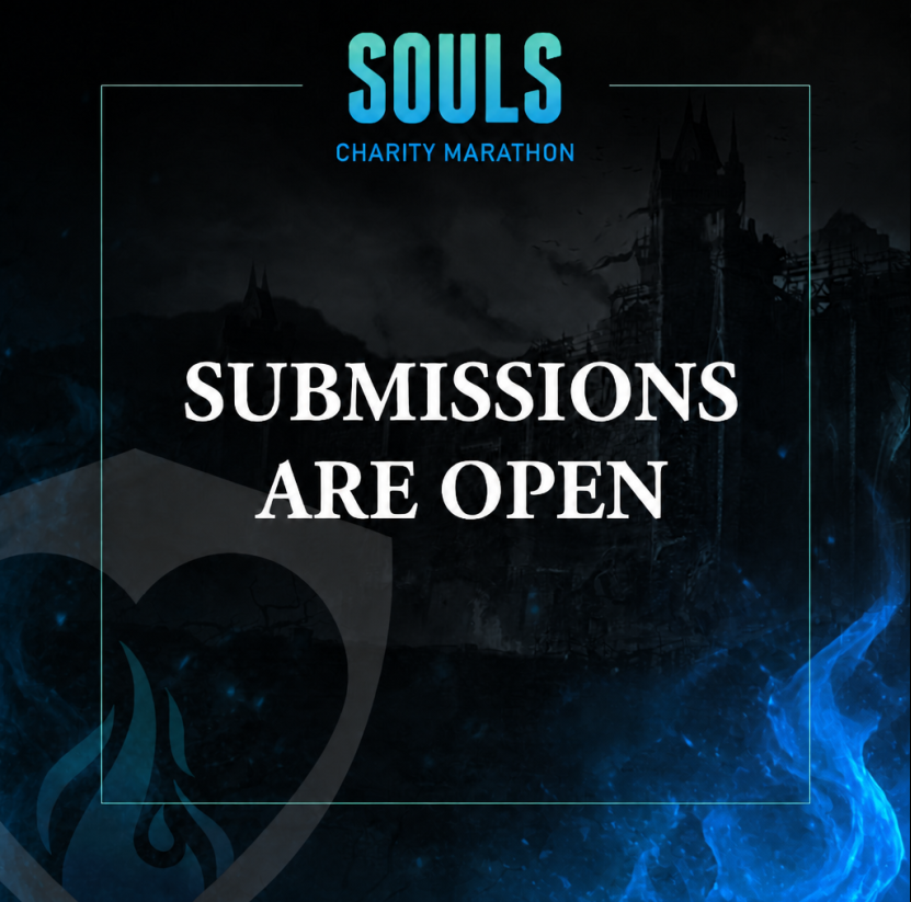 SoulsSpeedruns's tweet photo. 🔥 SCM 2026 submissions are OPEN! 🔥

📅 Event: Sep 25-27
🎮 Souls focus, but all games welcome
⏰ Submissions close Aug 21
📝 Submit: https://t.co/mlm3YGOueC

Flood us with runs and we might add 1 day!👀
First time submitting? Do it! Some of our best runs came from first-timers. https://t.co/zrQuZNktq4