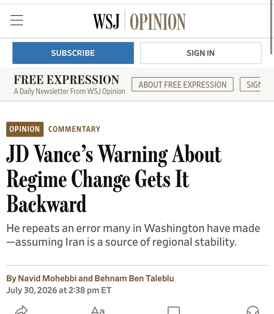 MrLukeGeorge's tweet photo. JD Vance doesn't understand the Iranian people and the history of the nation of Iran 🇮🇷 https://t.co/6qQFV31XCS