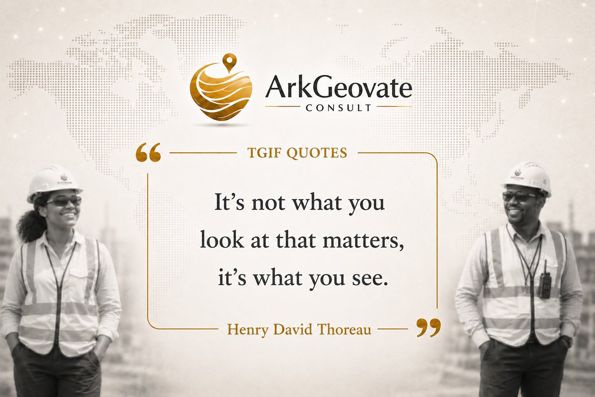 ArkGeovate's tweet photo. #tgif
Prioritize Clarity at every glance to enable better understanding ⚖️

#lifequote #analysis #weekend #realestate https://t.co/xb4xAGB3pX
