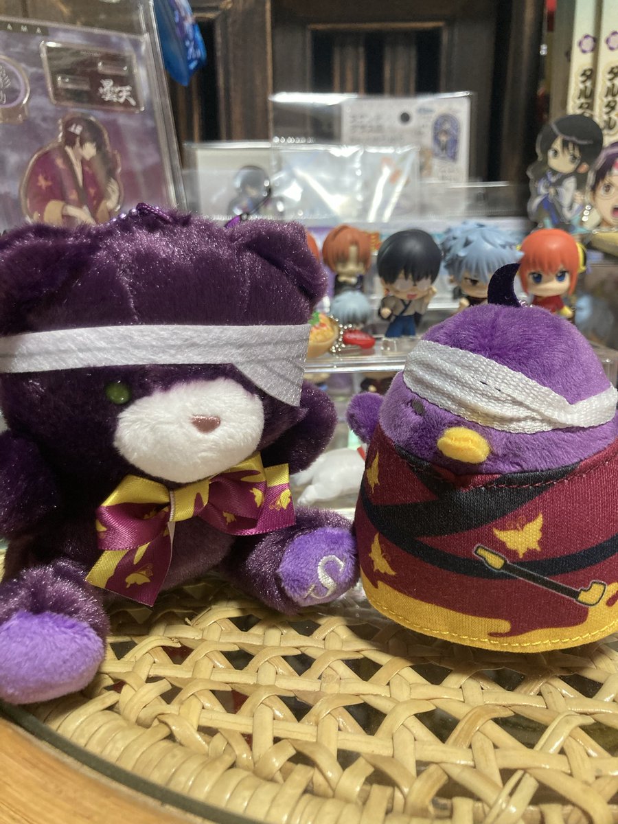 bammuse723's tweet photo. チュン助さんと杉ベアさん、いらっしゃーい💜実物は想像以上の愛らしさで叫ぶ夜

駿河屋にご当地晋助様がめっちゃいまして(｡･ω･｡)とりあえず行くの無理だよって場所のみを購入
沖縄、定春ーサー堪らぬ(*´ω`*) https://t.co/3GFT4igwbG