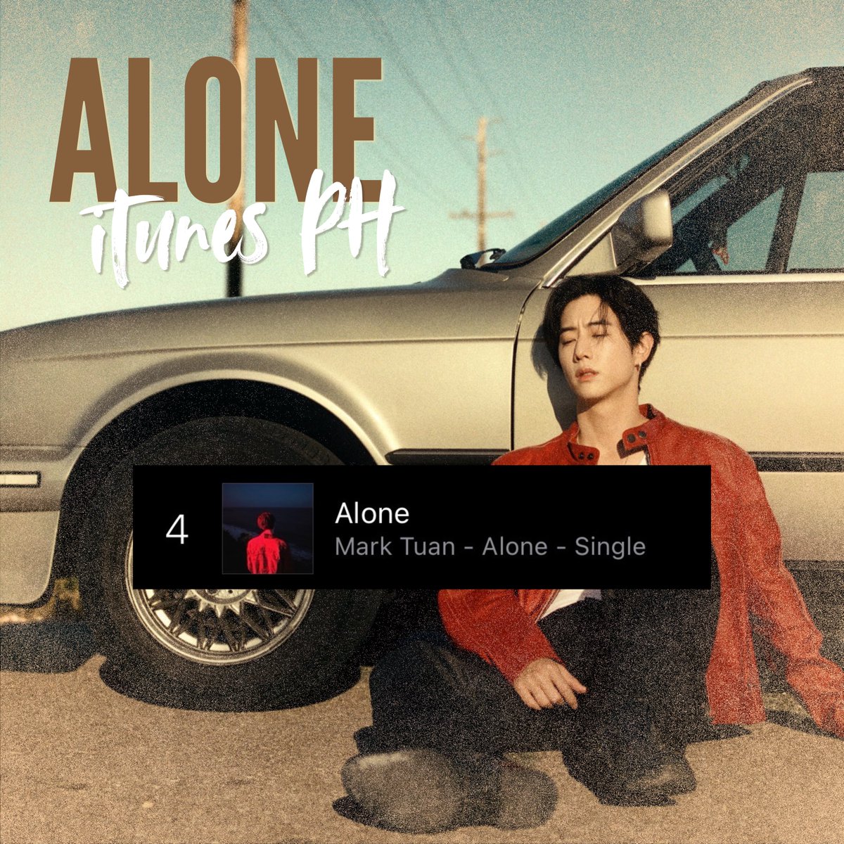 MTPilipinas's tweet photo. [📊] As of 9:50PM PHT, Mark Tuan’s ‘ALONE’ is at the No. 4 spot on the iTunes Philippines Singles Chart

🚨 Let’s keep it going! Purchase ALONE if you haven’t already. 🙏🏼🔥
1️⃣ Open the iTunes Store app
2️⃣ Search ‘ALONE’ by Mark Tuan
3️⃣ Tap Buy (₱)

Spread the word to your iOS friends as well! If you need any help with the funds, just message us!

ALONE BY MARK TUAN
#ALONE_OUTNOW 
#ALONE #MarkTuan #段宜恩 #마크
@marktuan @DNAmngmnt