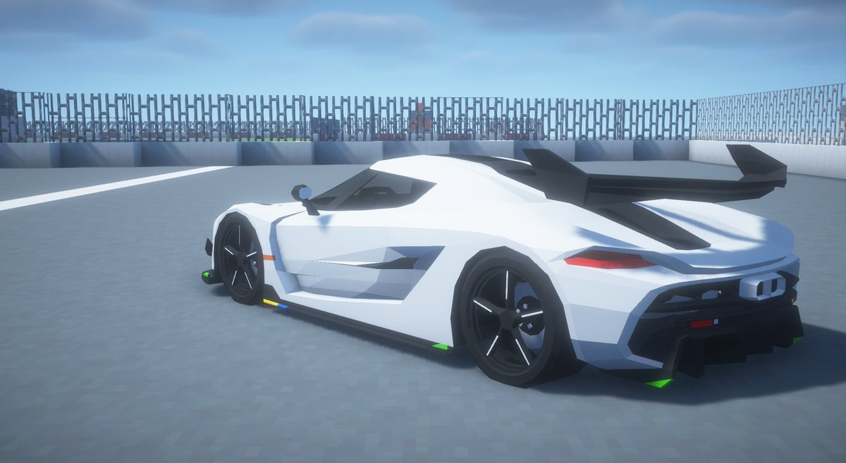 VellEagle's tweet photo. 今日の進捗 Koenigsegg Jeskoの出力。#GTCRAFT #GTCMOD #GTCRAFT進捗 #Minecraft #マインクラフト #マイクラ https://t.co/VnMnNstHfB