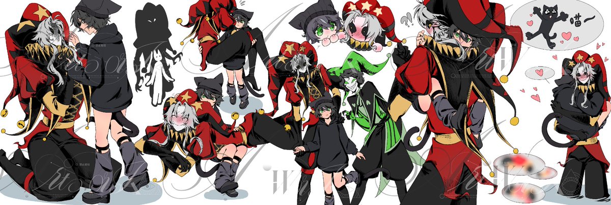 0yow017649's tweet photo. pierrot x 我的自设
#thefreakcircus
#Pierrot https://t.co/qUKiwTfUm4