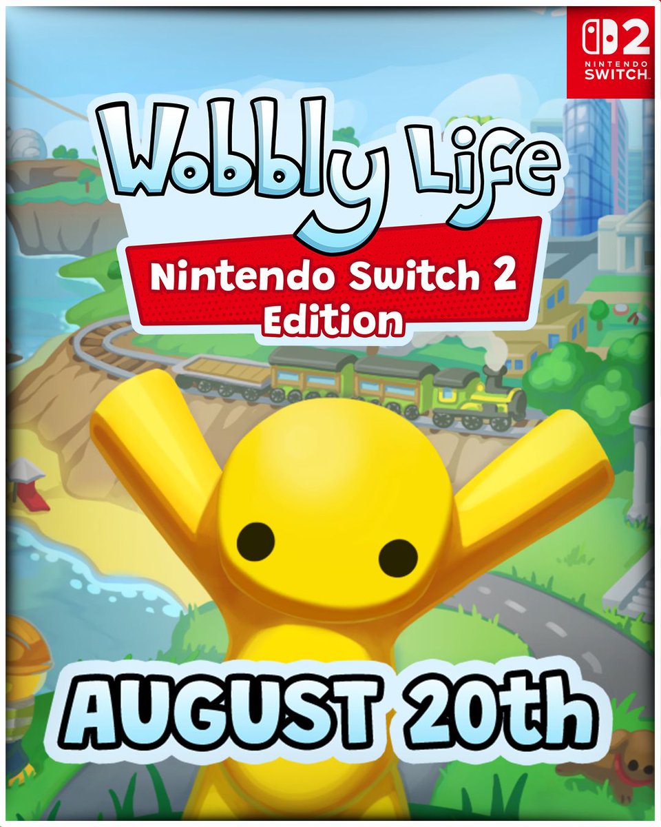 misscnilsen's tweet photo. It's a very special Friday - come say hi!

💖 Special Effect Stream is now broadcasting (info in thread) 
🎉 Announced Wobbly Life coming to NSW2!
👀 Loading... New Office Space renovation is 90% done!

🍃 Carina.

#Freelance | #CommunityManager | #GamingIndustry | #SpecialEffect https://t.co/iKCGrbtKKp