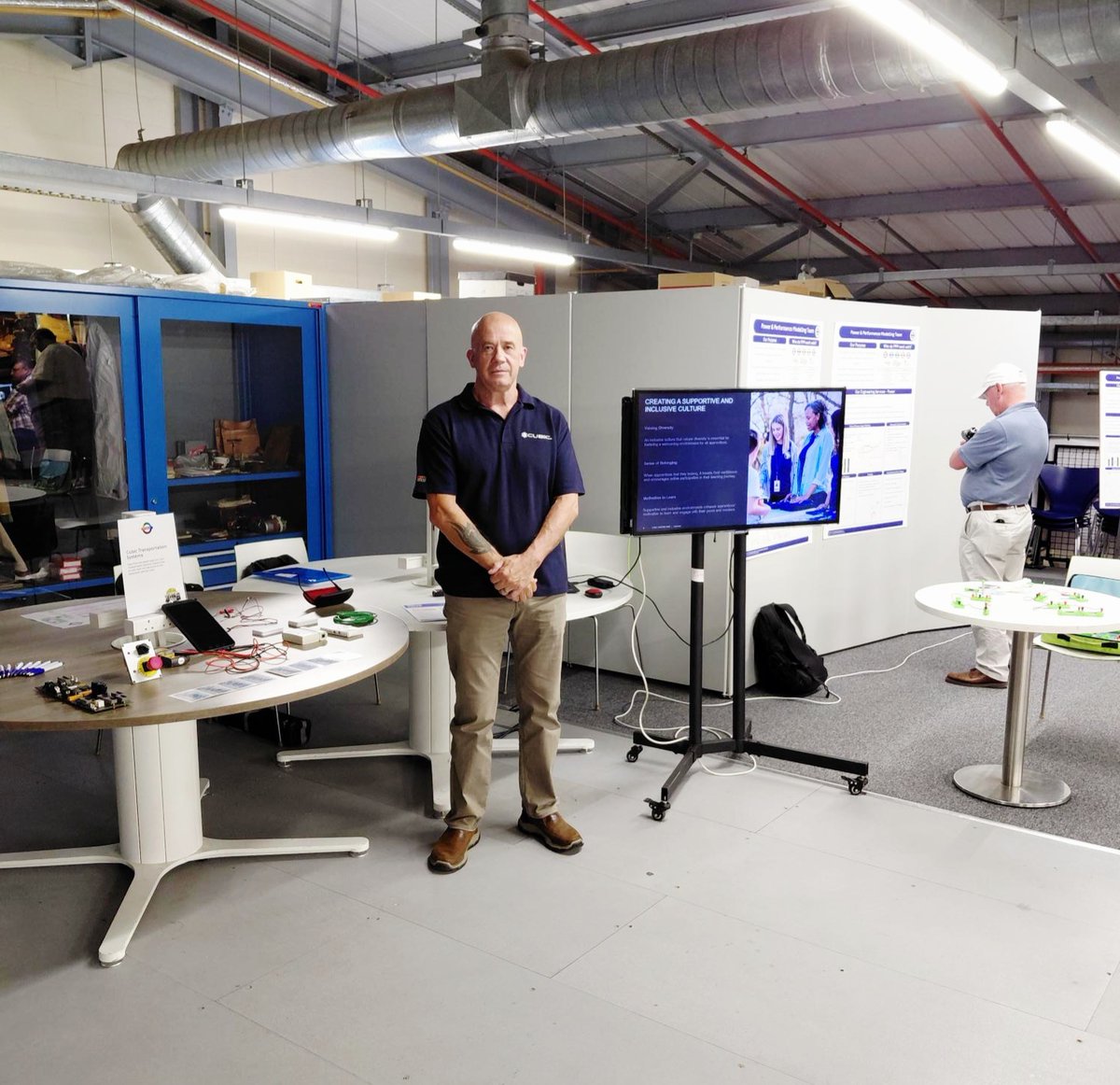 CubicTS's tweet photo. What a memorable experience at the London Transport Museum's Depot Open Days in Acton!
 
Dean Horobin-Wright, our Apprenticeship Scheme Supervisor, represented #Cubic across all three days alongside our apprentices, helping visitors understand the technology that keeps #London's transport network moving.
 
Through interactive demonstrations and transport technology displays, young people, families, and aspiring engineers got hands-on with real transport equipment and the skills needed to build and maintain modern transport infrastructure. They also learned about engineering careers and discovered the vital role apprentices play in supporting transport systems across the capital.
 
The activities gave visitors the opportunity to meet people who are already building successful careers in the industry.
 
Joining Dean was our apprentice Dylan Brown, who is currently developing his engineering skills as part of Cubic's Field Service Engineering #apprenticeship programme.
 
He shared his real-life experience of working as an apprentice in the transport sector and explained how apprenticeships can provide a direct route into rewarding careers in #engineering and #technology.
 
The event is part of our ongoing support for the London Transport Museum's #STEM and employability initiatives, helping to inspire the next generation of transport and engineering professionals.
 
#UK #London #PublicTransport