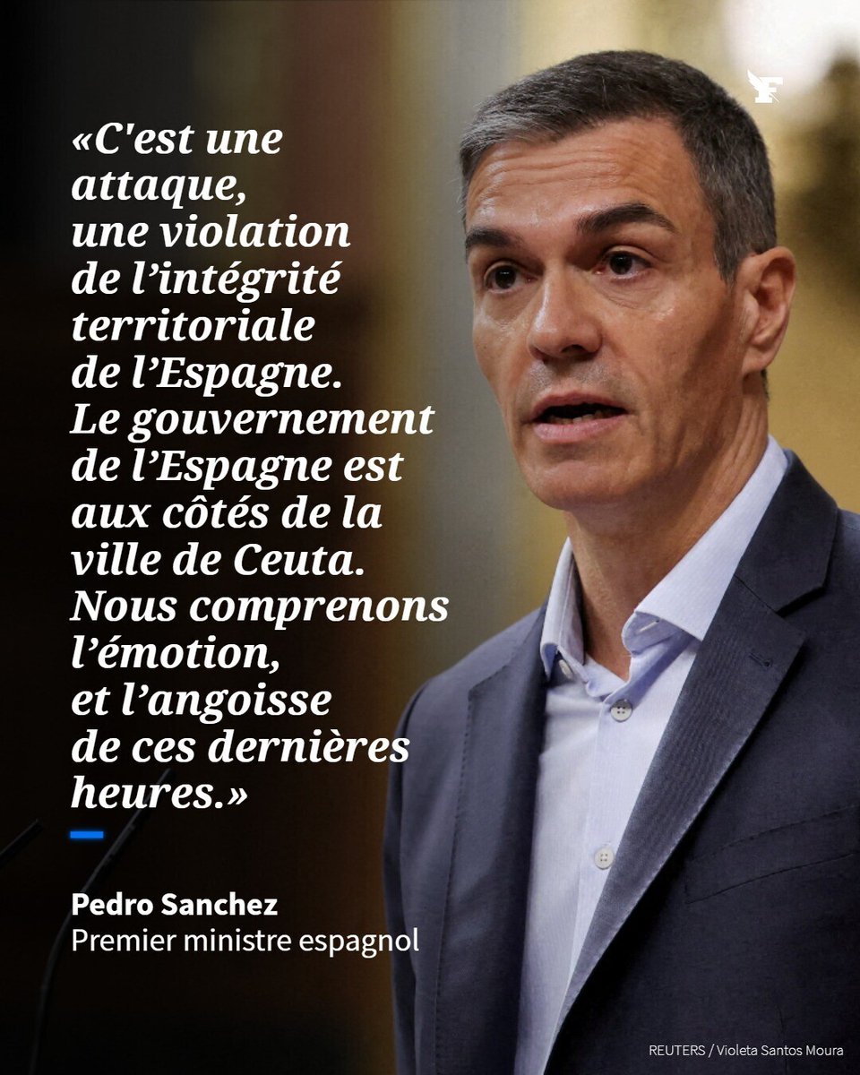 Le_Figaro's tweet photo. Pedro Sánchez évoque «une attaque, une violation de l’intégrité territoriale de l’Espagne».→https://t.co/mwQzHOJ5F8 https://t.co/2SB3iA2XBw