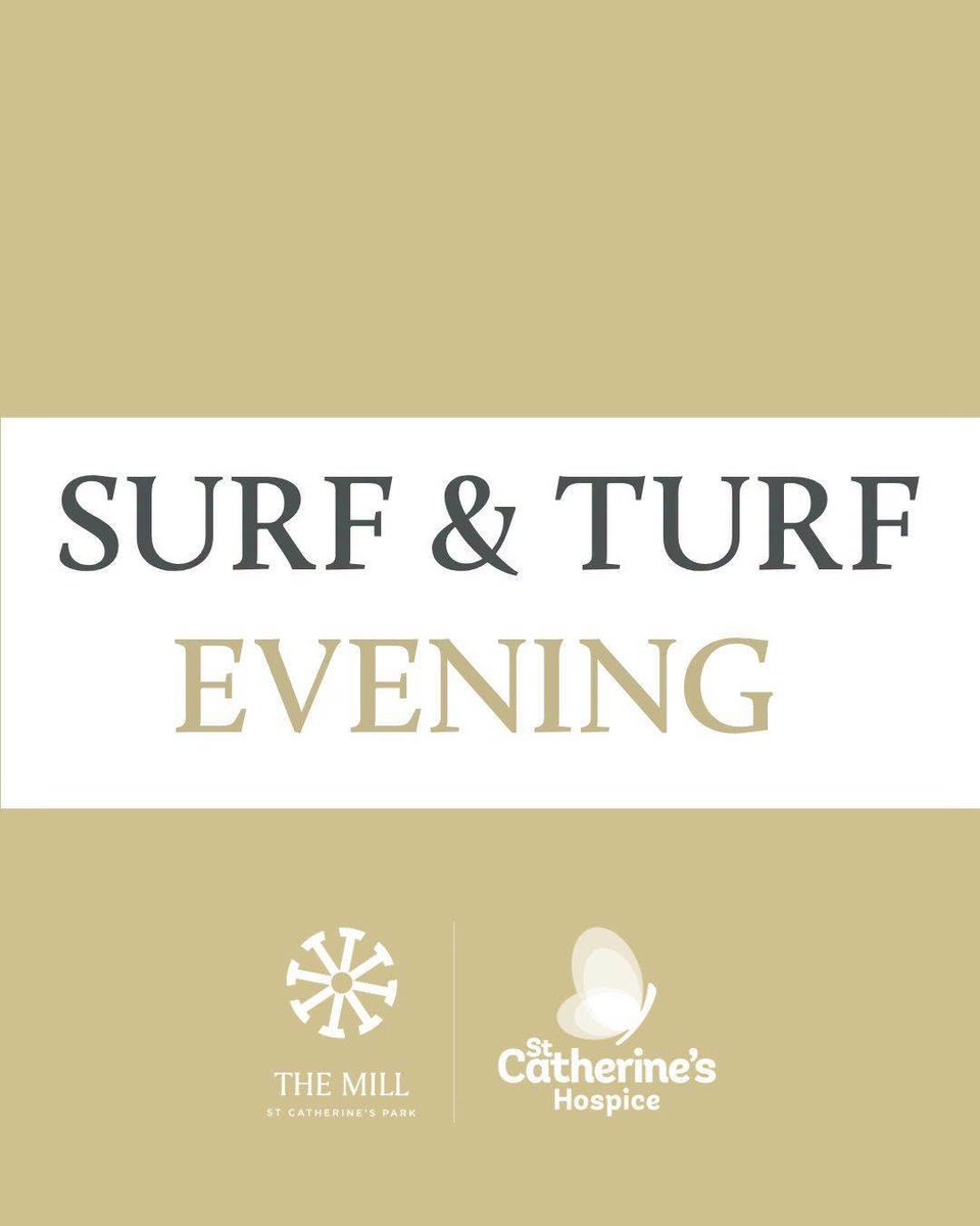 StCatherinesPre's tweet photo. Warning: Don’t read this if you’re hungry… 🤭

Join us at The Mill for a delicious Surf &amp; Turf Evening on Friday 25 September.

🥩 Charred ribeye
🦐 Garlic king prawns
🐟 Monkfish &amp; scallops
🍰 Plenty of tempting desserts

Tables available 6pm-8.30pm. Book: 01772 695277 https://t.co/gxYjWZkSWi