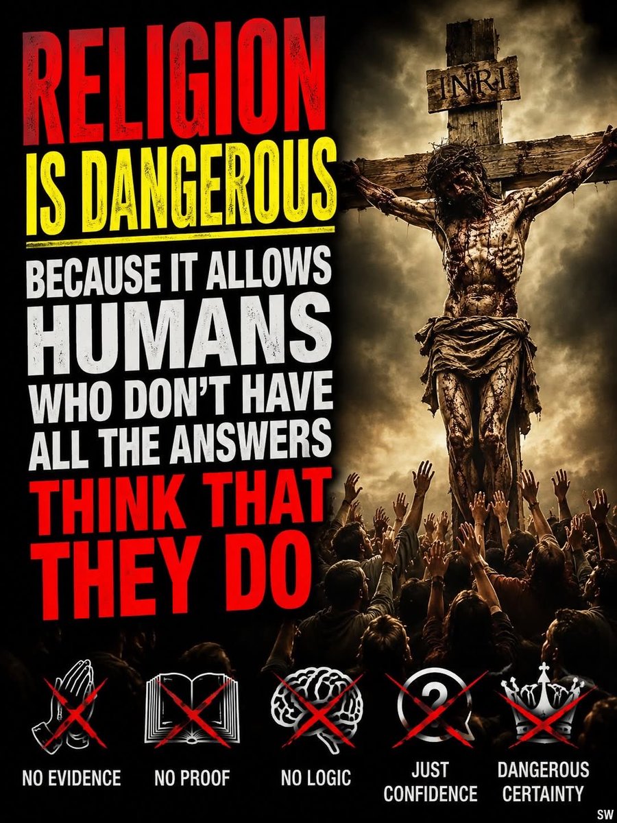 Maximumatheist's tweet photo. Never let your children near a Christian. https://t.co/CymloXCw9Q