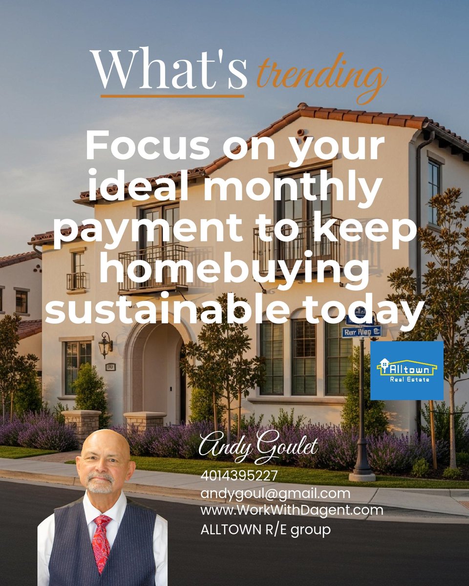 D_AGENT1's tweet photo. Budgeting around your ideal monthly payment, not just the purchase price, keeps homebuying sustainable in today’s market. How do you decide what fits your life best? https://t.co/xTejlpPOaX