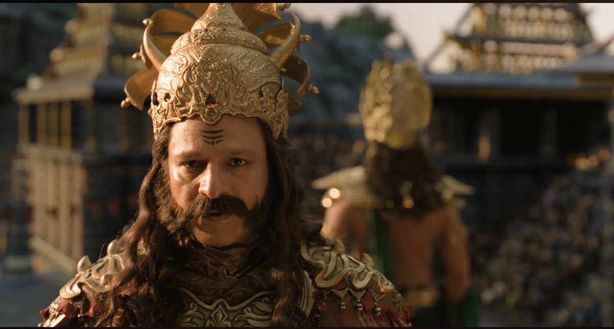 ranveerloyalist's tweet photo. #Dhurandhar makeup artists deserves an appreciation. Made bald akshaye look like a chad and beardless rampal menacing 

#Ramayana got make up artists just deserves to be there in school level dramas at best. Lazy film making in many aspects https://t.co/DSa0JqtCWY