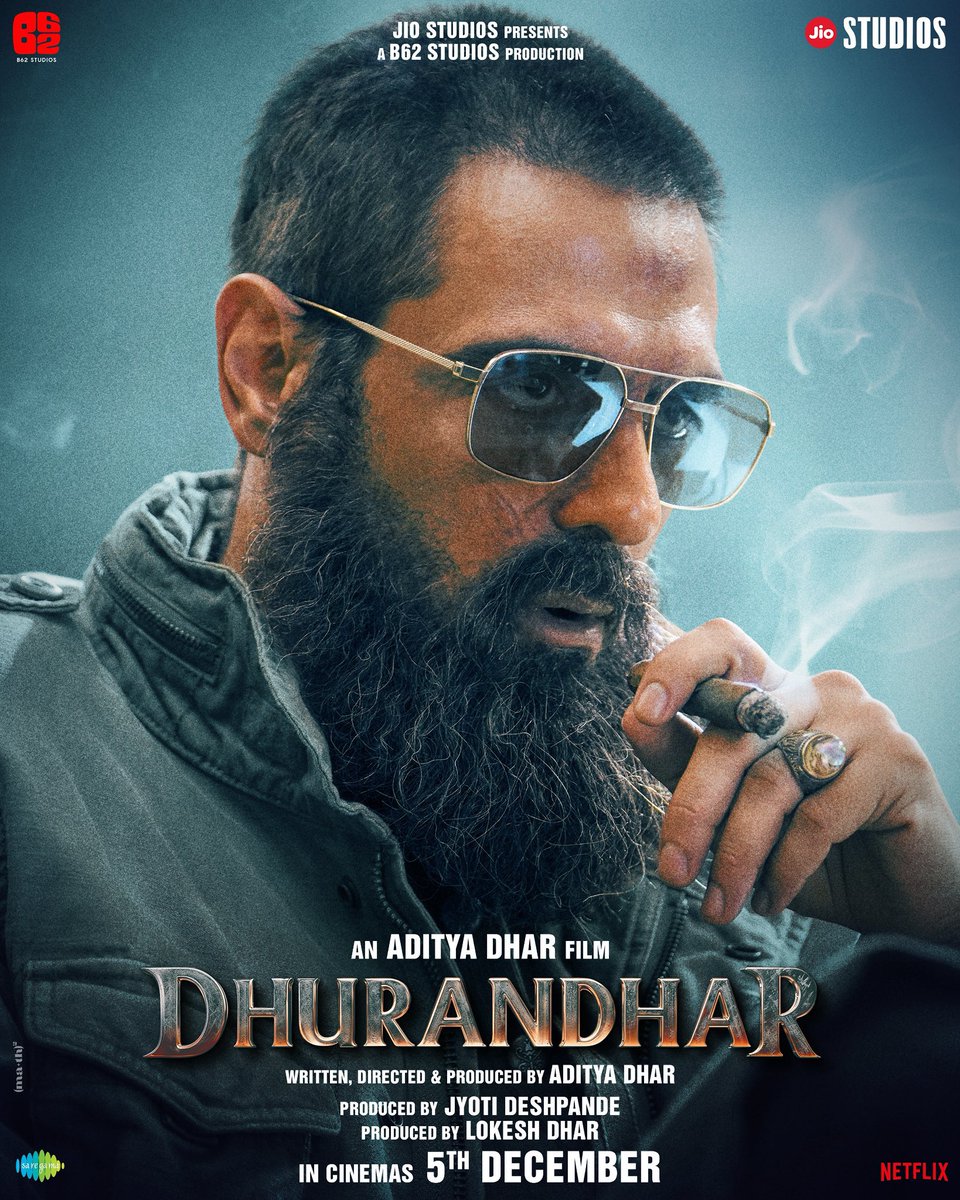 ranveerloyalist's tweet photo. #Dhurandhar makeup artists deserves an appreciation. Made bald akshaye look like a chad and beardless rampal menacing 

#Ramayana got make up artists just deserves to be there in school level dramas at best. Lazy film making in many aspects https://t.co/DSa0JqtCWY