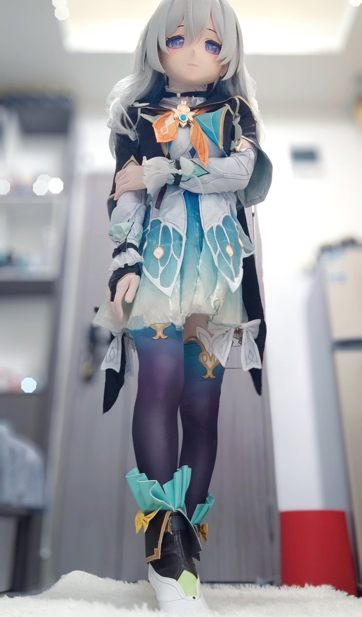 ga8t4hDo7n7M88s's tweet photo. 第一次变娃，请多多关照
#kigurumi #着ぐるみ https://t.co/GXM30dtpQ1