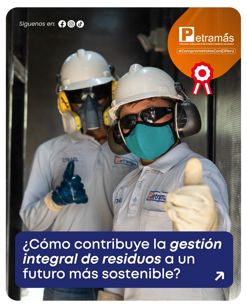 PetramasPeru's tweet photo. ▶️ Cada residuo gestionado correctamente protege el suelo, el agua y el aire, reduce las emisiones de gases de efecto invernadero y permite transformar el biogás en energía renovable.

💡 En Petramás, nuestros macroproyectos demuestran que una gestión responsable de los residuos. https://t.co/1TG1tIXSFZ