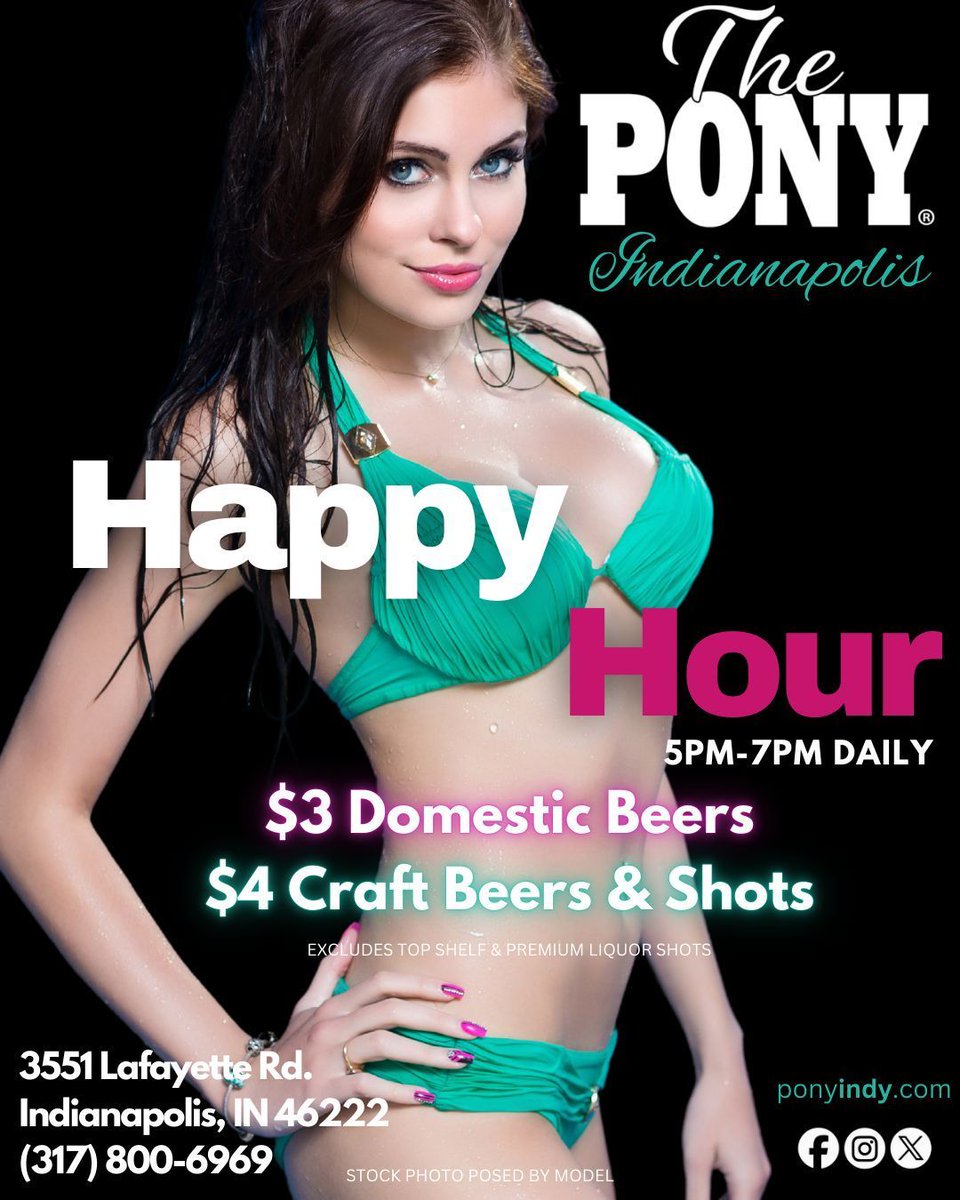 indy_pony's tweet photo. Be honest… are you stopping by for the drink specials or the view? Happy Hour is 5–7PM daily at The Pony Indy. Reserve VIP: 317-800-6969 #PonyIndy #IndianapolisNightlife #AfterWork https://t.co/W4VvsBUar4