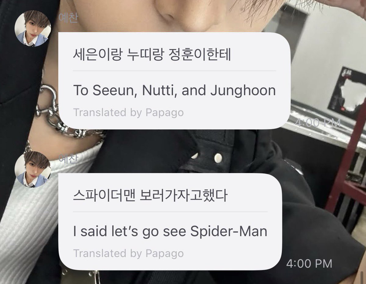 yechangatito's tweet photo. yujun as soon as he finds out they were to see spider-man without him https://t.co/Hch96t3twF