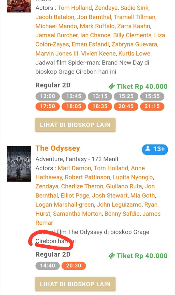 keymicus's tweet photo. kenapa ya harga tiket bioskop di cirebon lebih mahal timbang bekasi yg secara umr jauh. https://t.co/1MgWLT0Cg5