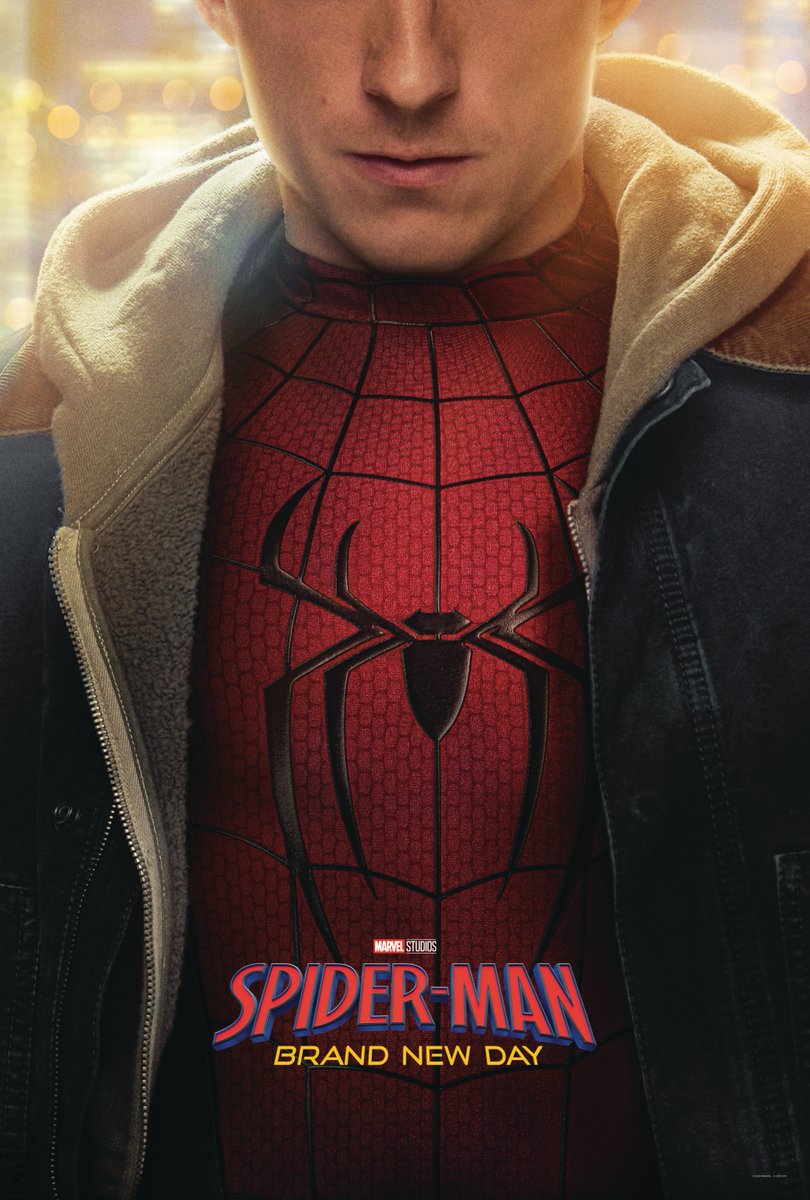 officialfye's tweet photo. Sony Pictures Entertainment and Marvel Studios’ Spider-Man: Brand New Day is out NOW 🕸

Shop #SpiderManBrandNewDay now: https://t.co/lMR3lMiPes https://t.co/xFU8umebJr