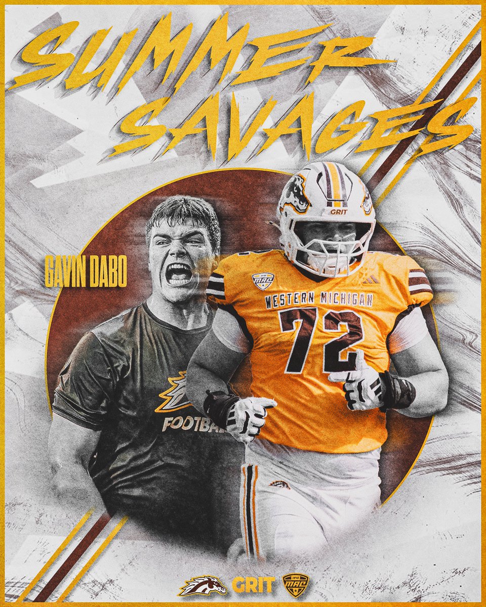 WMU_Football's tweet photo. Your 2026 “SUMMER SAVAGES” 😤🐎

#EAT I #GRIT https://t.co/iXDedAmXKe
